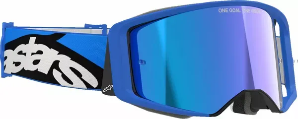 Alpinestar Gafas de protección Supertech Corp GOOGLE SUPERTECH STREAM BL MIRROR-BL