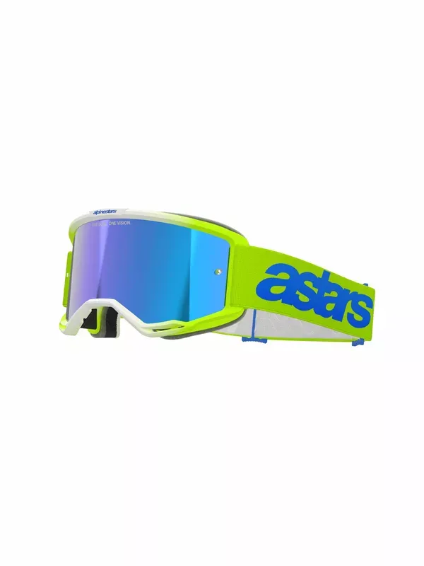 Alpinestar Gafas de protección Vision 5 Blaze GOGGLE VISION 5 BLAZE YLW/BL MIRROR-BLUE