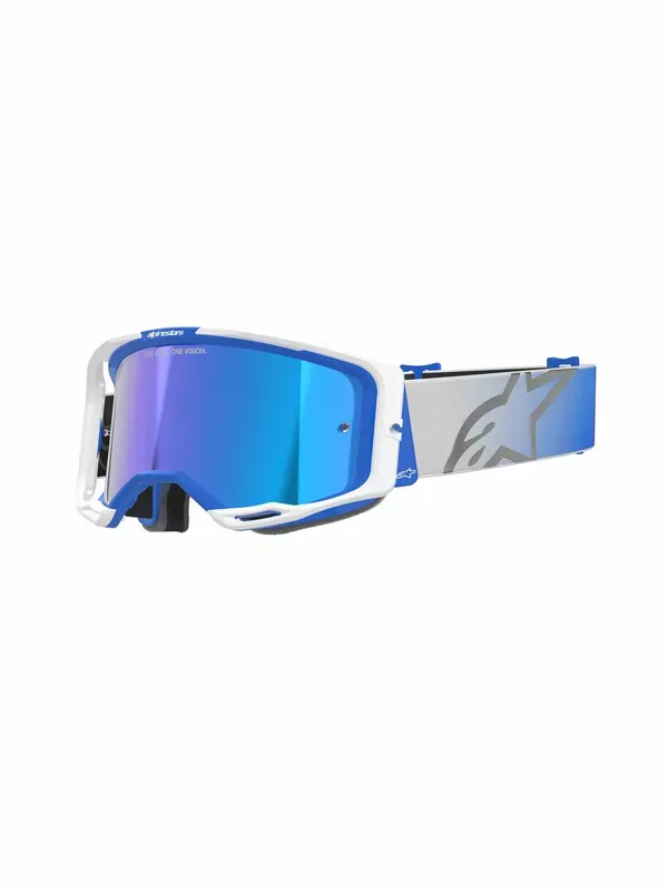 Alpinestar Gafas de protección Vision 8 Corp GOGGLE VISION 8 CORP BL/WT MIRROR-BLUE