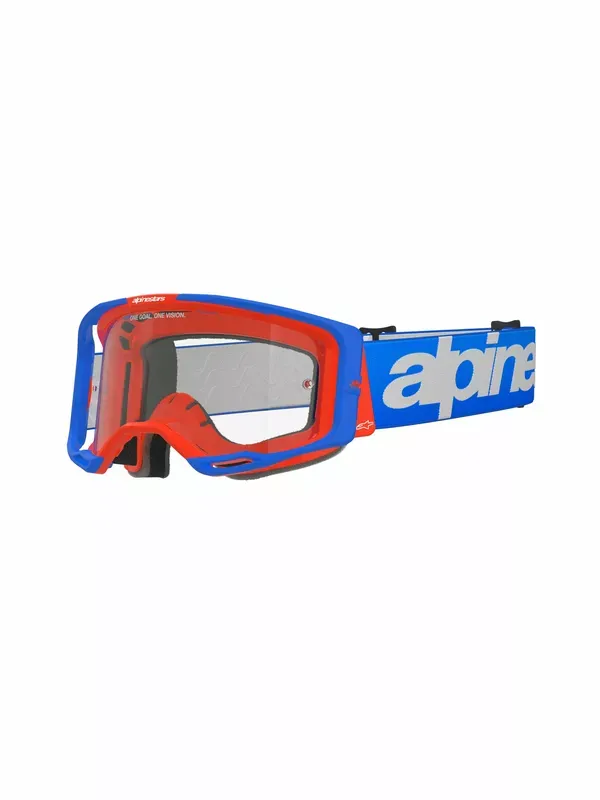 Alpinestar Gafas de protección Vision 8 GOGGLE VISION 8 WORDMARK BL/OR CLEAR