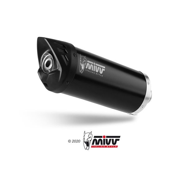 Escape Mivv Full system 1x1 Mover black Yamaha Tricity 300 2021-24