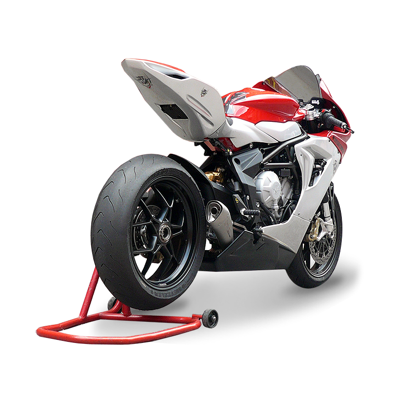 SILENCIADOR HYDROFORM HP CORSE SATINADO MV AGUSTA F3 675 / 800 2012-2020