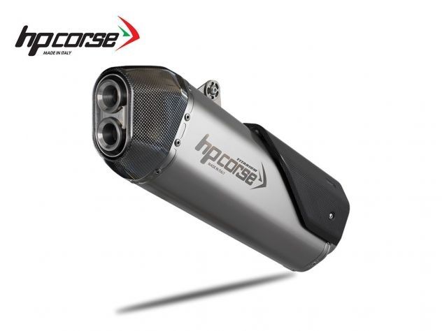 SILENCIADOR SPS CARBONO HP CORSE ACERO KTM ADVENTURE 1050 / 1090 / 1190 / 1290