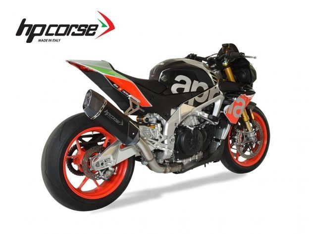 SP-3 SILENCIADOR CORTO CARBONO HP CORSE TITANIO APRILIA TUONO 2017-2020