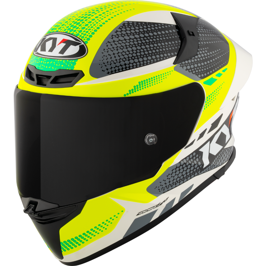 KYT TT-REVO GEAR BLK/YELLOW