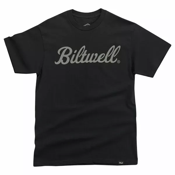 Camiseta BILTWELL TEE SCRIPT GREY BK