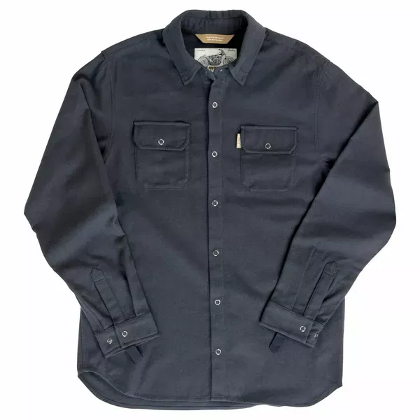 Camisa BILTWELL SHIRT FLANNEL HI TEST BLACK