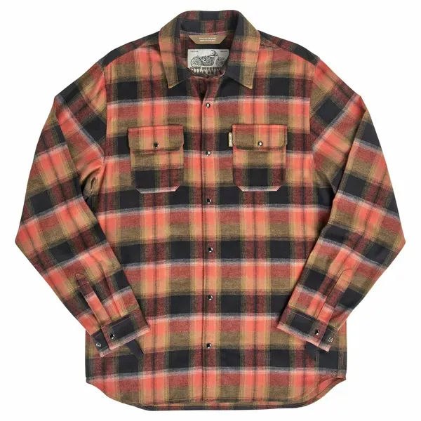 Camisa BILTWELL SHIRT FLANNEL HI TEST RUST