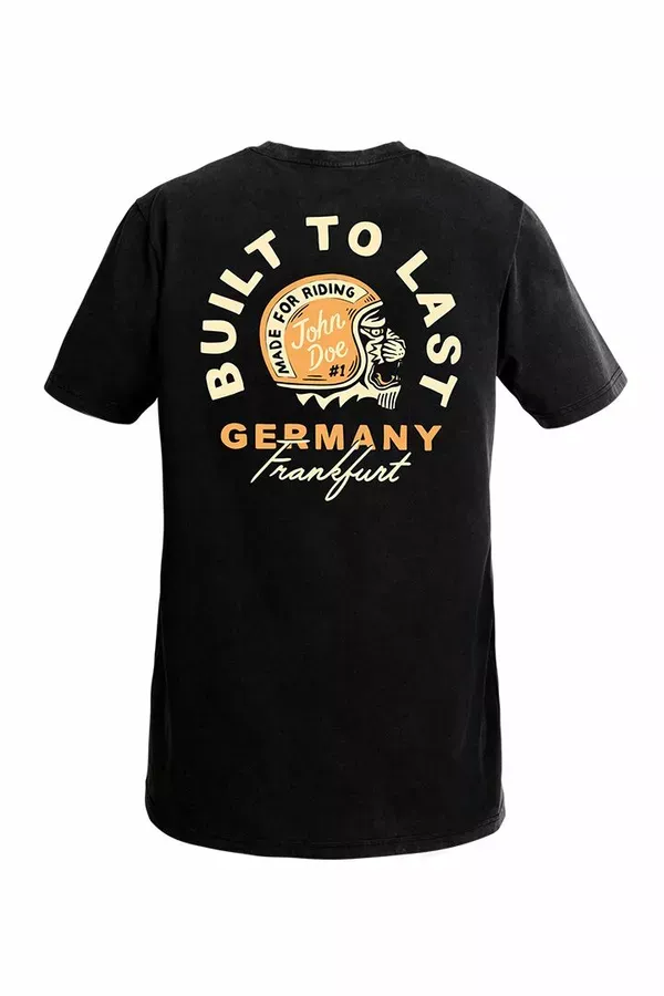 Camiseta JOHN DOE TEE BUILT TO LAST BK