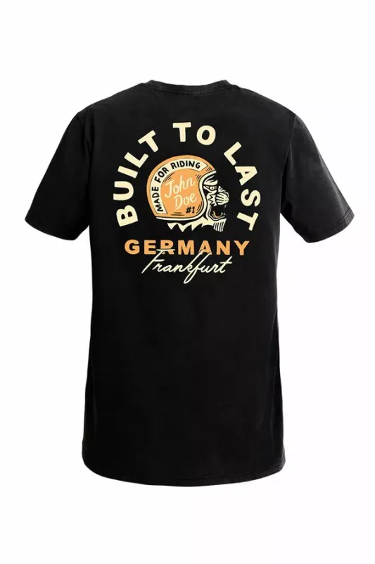 Camiseta JOHN DOE TEE BUILT TO LAST BK