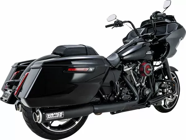 Sistema de escape Vance & Hines MUFFLERS SUPERSPORT BLACK TOURING  HARLEY DAVIDOSN TOURING