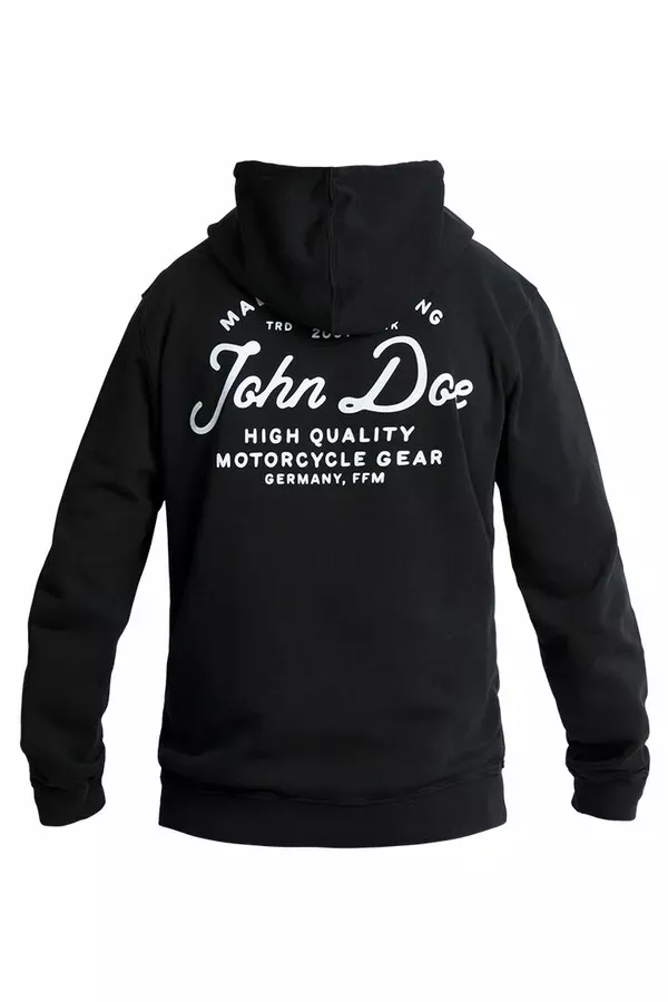 Sudadera JOHN DOE HOODIE JD LETTERING BK