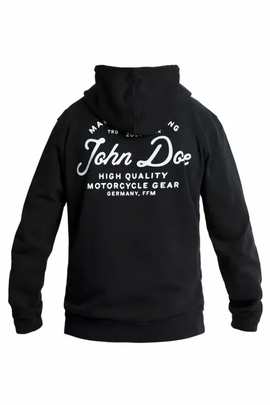 Sudadera JOHN DOE HOODIE JD LETTERING BK