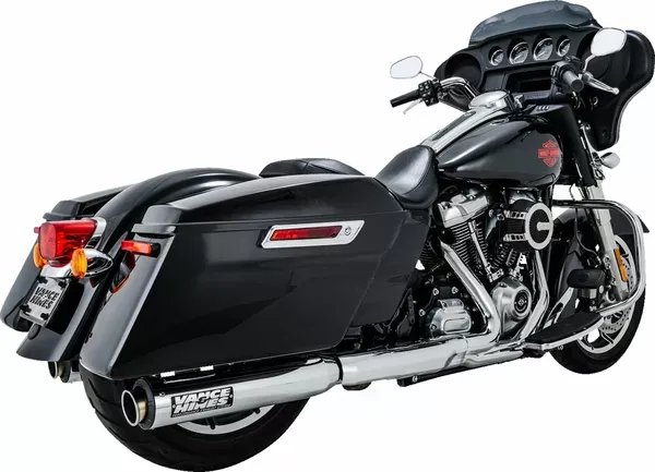 Sistema de escape Vance & Hines MUFFLERS SUPERSPORT CHROME HARLEY DAVIDOSN TOURING