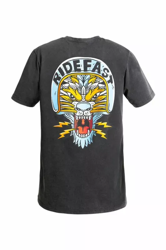 Camiseta JOHN DOE TEE LION FADED BK