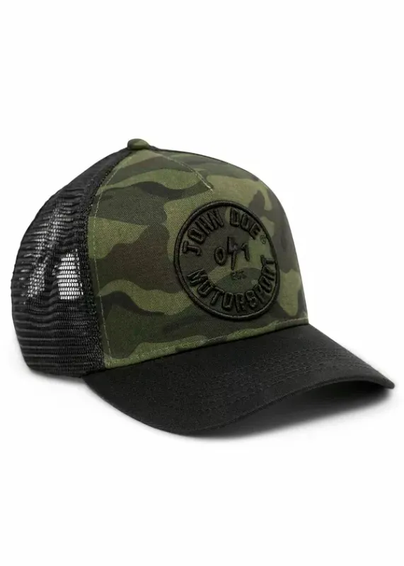 Gorra JOHN DOE HAT TRUCKER CAMO GN