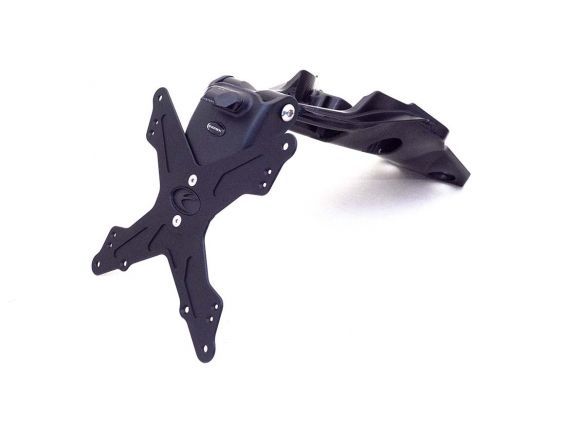 PORTAMATRÍCULA AJUSTABLE EVOTECH DE ALUMINIO DUCATI MULTISTRADA V4 / V4S / PP / RS 2021-2024