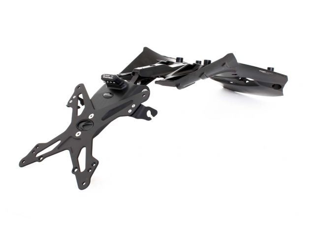 PORTA MATRÍCULA DE ALUMINIO AJUSTABLE EVOTECH DUCATI MULTISTRADA 1260 S GT 2020-2020