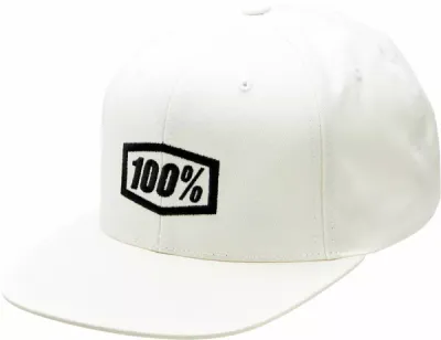 100% HAT ICON SNPBCK WH OS 100% HAT ICON SNPBCK WH OS
