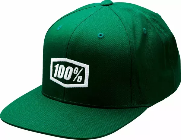 100% HAT ICON SNPBCK GN OS