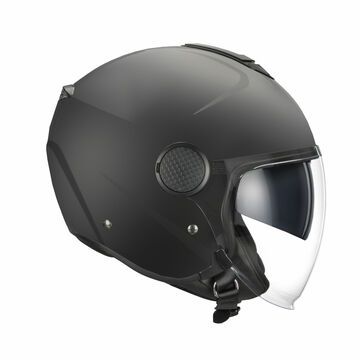 Hebo CASCO DEMI JET CTR NEGRO MATE