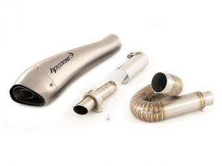 SILENCIADOR DE ESCAPE HP CORSE HYDROFORM "CHIOCCIOLA" SATINADO DUCATI MONSTER 797 2017-2020