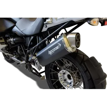 SILENCIADOR 4 VÍAS R HP CORSE ACERO CERÁMICO NEGRO BMW R 1200 GS 2004-2009