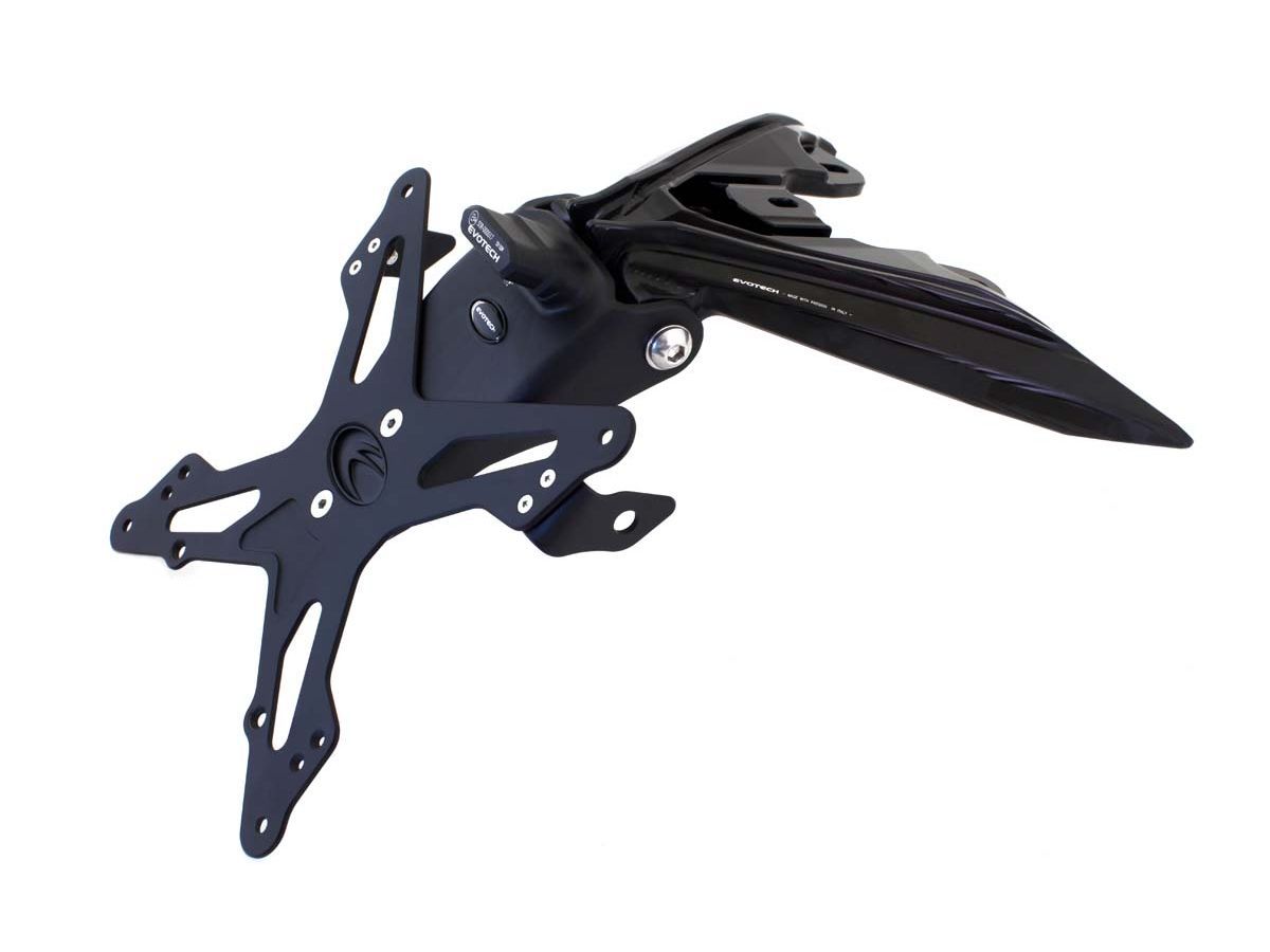 PORTA MATRÍCULA DE ALUMINIO AJUSTABLE EVOTECH MV AGUSTA DRAGSTER 800