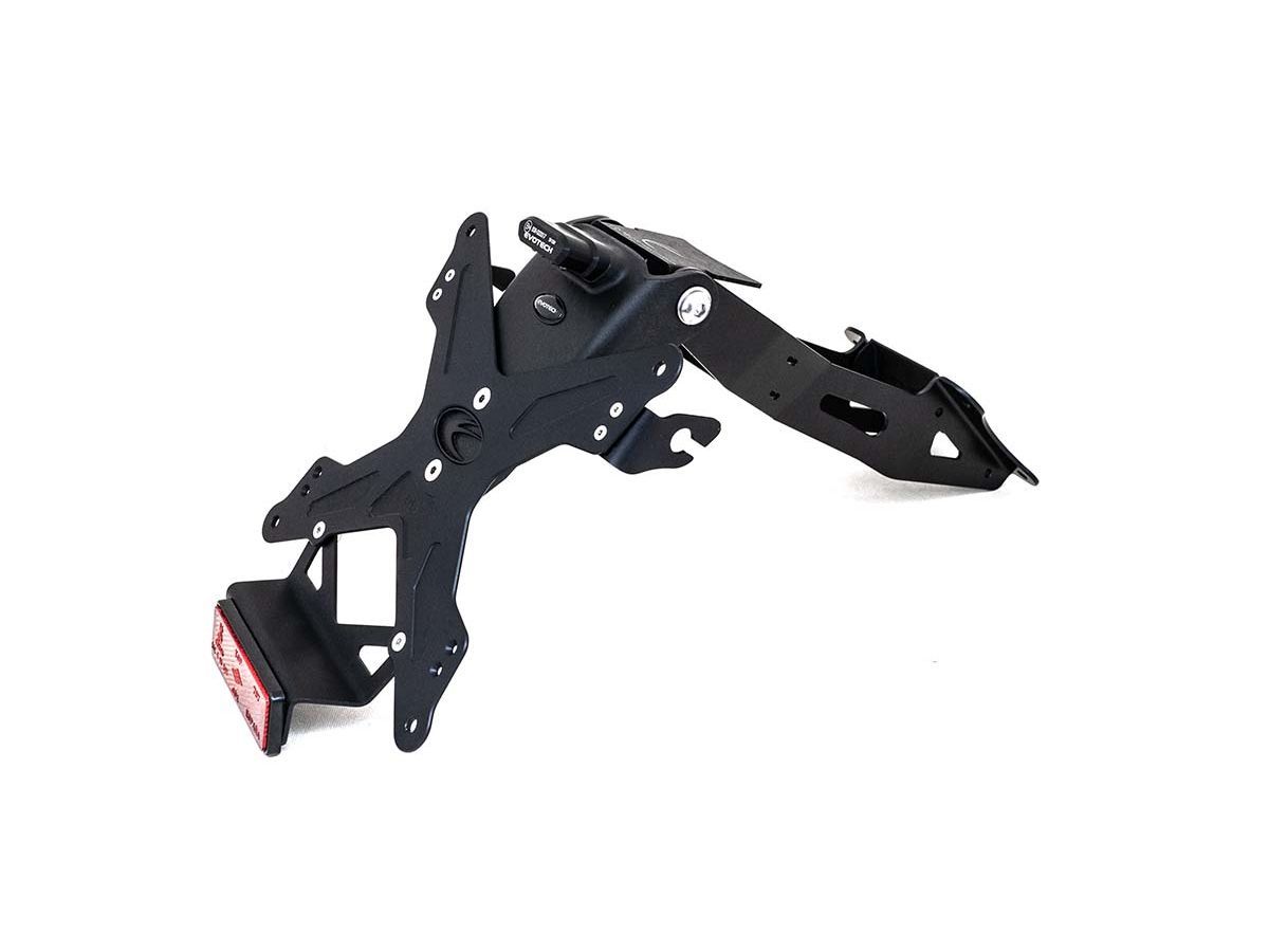 PORTA MATRÍCULA DE ALUMINIO AJUSTABLE EVOTECH YAMAHA XSR 900 2022-2023