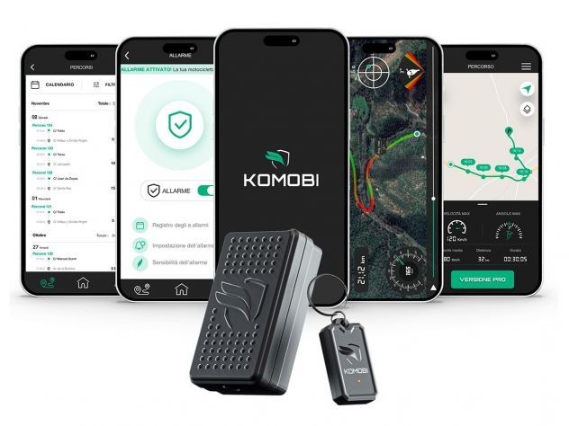 SISTEMA DE ALARMA KOMOBI PRO PREMIUM CON LOCALIZACIÓN Y SEGUIMIENTO GPS