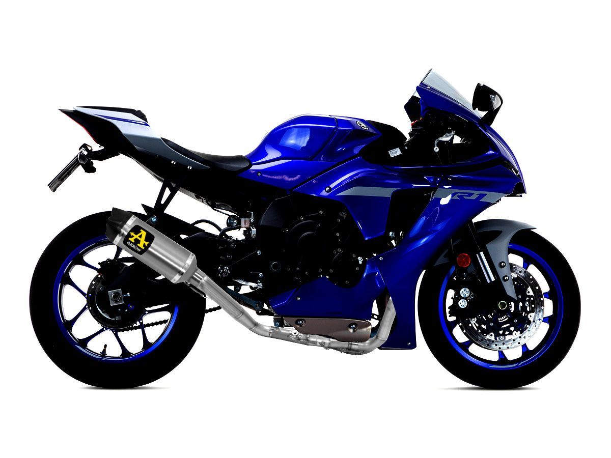 COMPETITION KIT DE ESCAPE COMPLETO COMPETITION SBK TITANIO CARBON ARROW YAMAHA YZF R1/M 2020-2024