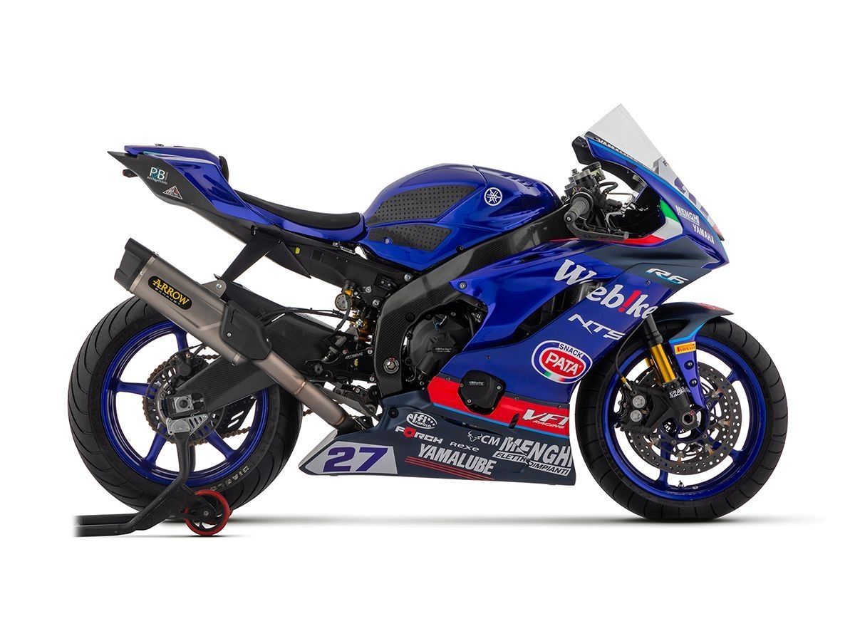 ESCAPE COMPLETO COMPETITION EVO FULL TITANIUM ARROW YAMAHA YZF R6 2017-2024