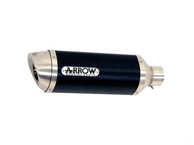 SILENCIADOR STREET THUNDER ARROW ALUMINIO ACERO INOXIDABLE OSCURO HONDA CBR 125 R 2004-2006
