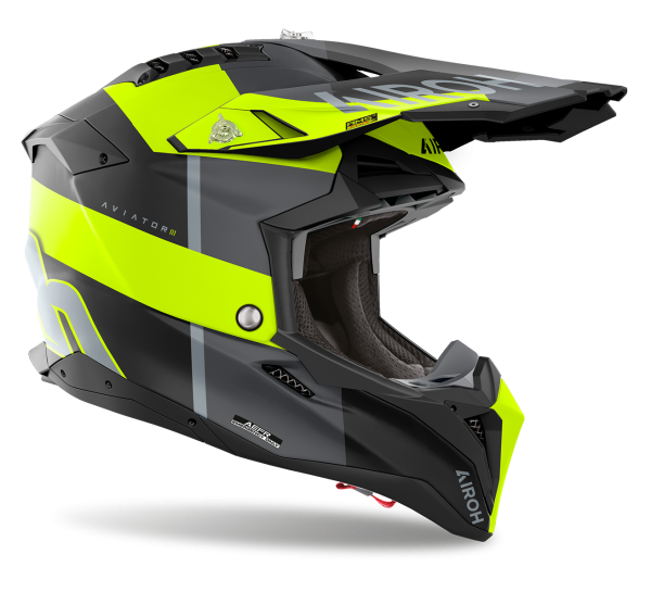 AIROH AVIATOR 3 MONARCH YELLOW MATT