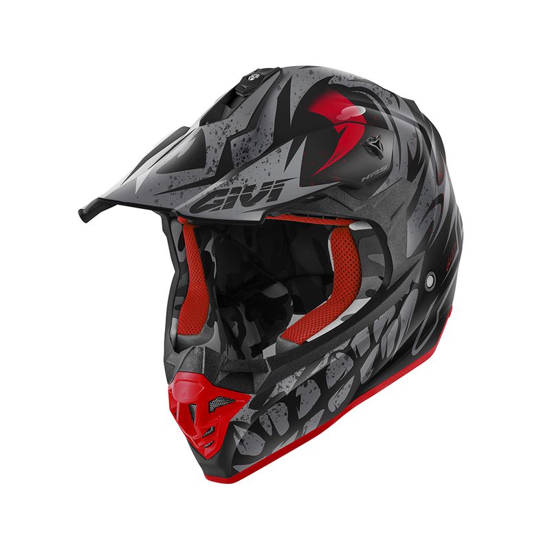 GIVI CASCO CROSS 601F GLOOM BL/TI/RE