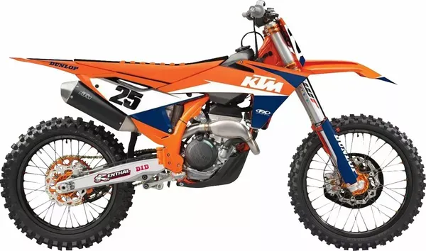 Kit de gráficos EVO Series FACTORY EFFEX GRAPHIC EVO21 KTM SXF 450 18.5