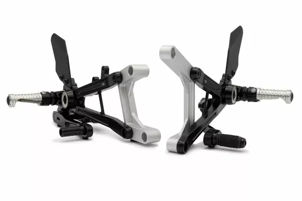 Estriberas GILLES TOOLING REARSET MUE2 BK MOTO GUZZI V100
