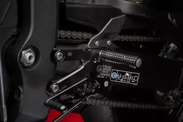Set de estriberas FXR GILLES TOOLING REARSET FACTOR-X BK CBR600RR