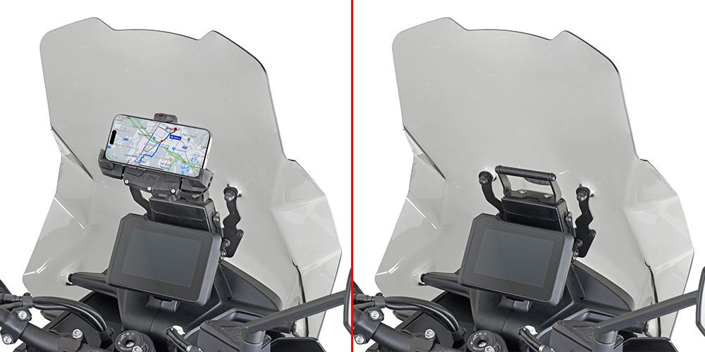 GIVI SOPORTE BARRA PARA DISPOSITIVOS F/DETRÁS PARA  KTM 890 SMT (23 > 24)