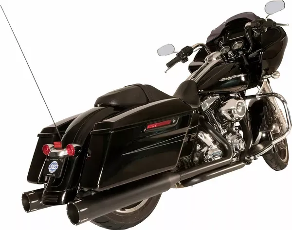 Sistema de escape El Dorado Dual S&S CYCLE EXHAUST BLK/B TRCR 09-16