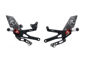 ESTRIBERAS REGULABLES VERSIÓN R LIGHTECH DUCATI PANIGALE V4 2018-2022 ESTRIBERAS REGULABLES VERSIÓN R LIGHTECH DUCATI PANIGALE V4 2018-2022