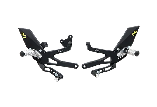 REPOSAPIES REGULABLES CON REPOSAPIES ARTICULADOS LIGHTECH DUCATI PANIGALE V4R 2019-2022