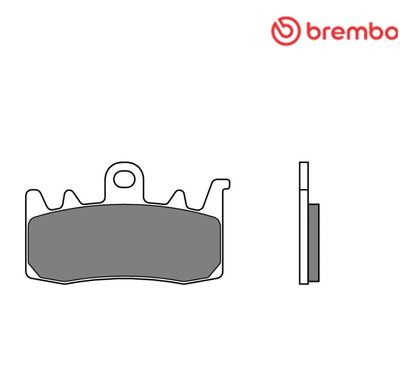 Pastillas de freno sintetizadas Brembo 07BB38SA