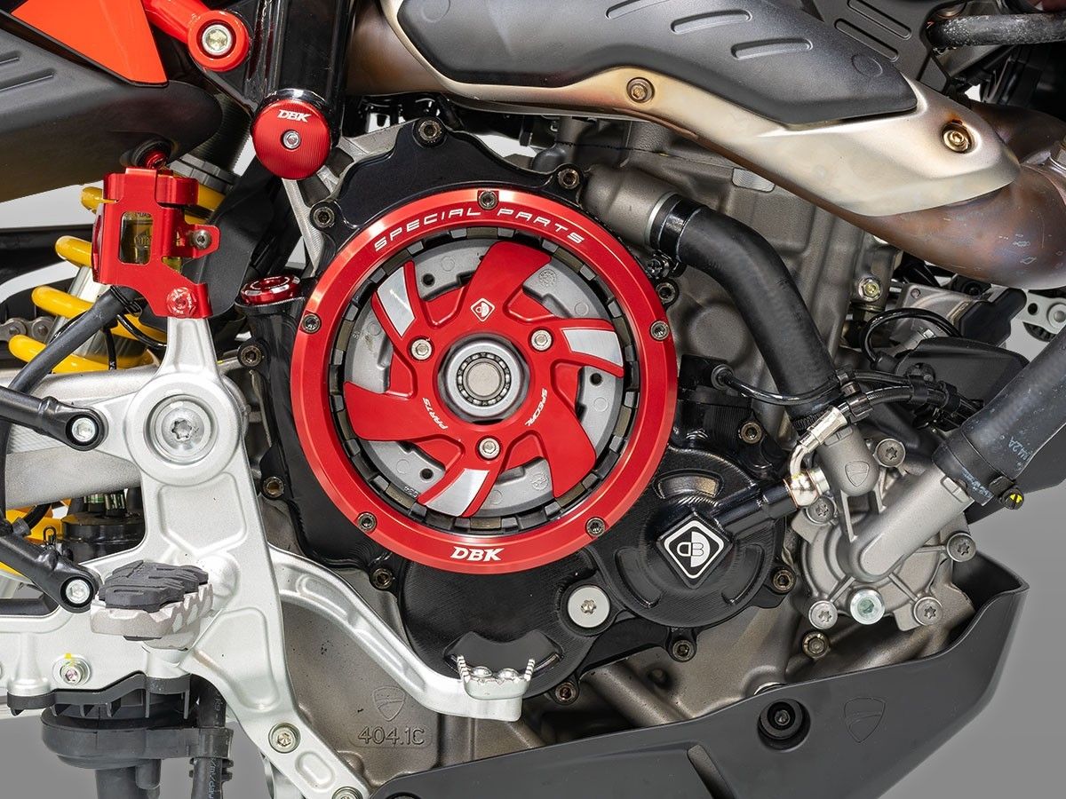 CCDV15 - TAPA DE EMBRAGUE TRANSPARENTE MONO DUCATI HM 698 3D-EVO