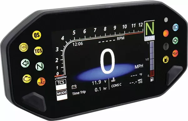 Velocímetro/tacómetro multifunción RX-4 KOSO NORTH AMERICA GAUGE MULTIFUNCTION para Yamaha MT07/09 y XSR