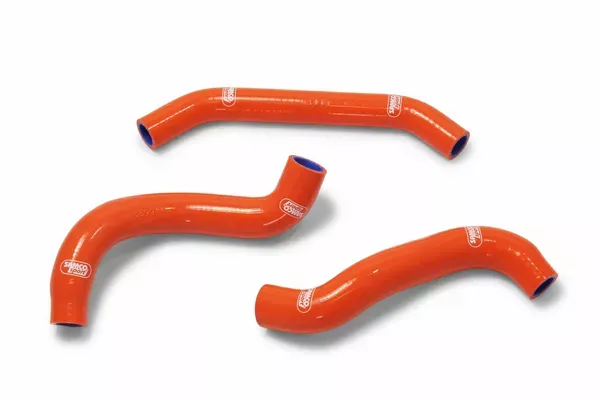 Kit de manguitos de radiador SAMCO SPORT RADIATOR HOSE KIT para GAS GAS, HUSQVARNA y KTM 350 EXCF ORANGE