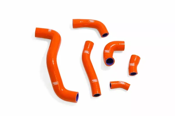 Kit de manguitos de radiador SAMCO SPORT RADIATOR HOSE KIT para HUSQVARNA y KTM 350 EXCF ORANGE