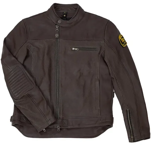 Chaqueta de piel By City GARELLI 12+1 MAN BROWN