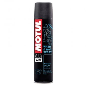 MOTUL E9 WASH & WAX SPRAY 400ML (limpia en seco cera)