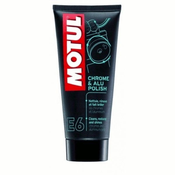 MOTUL E6 CHROME & ALU POLISH 100ML (pulimento aluminio)